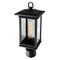 Cwi Lighting Oakwood 1 Light Outdoor Black Lantern Head 0422PT7-1-101 - alternate 3